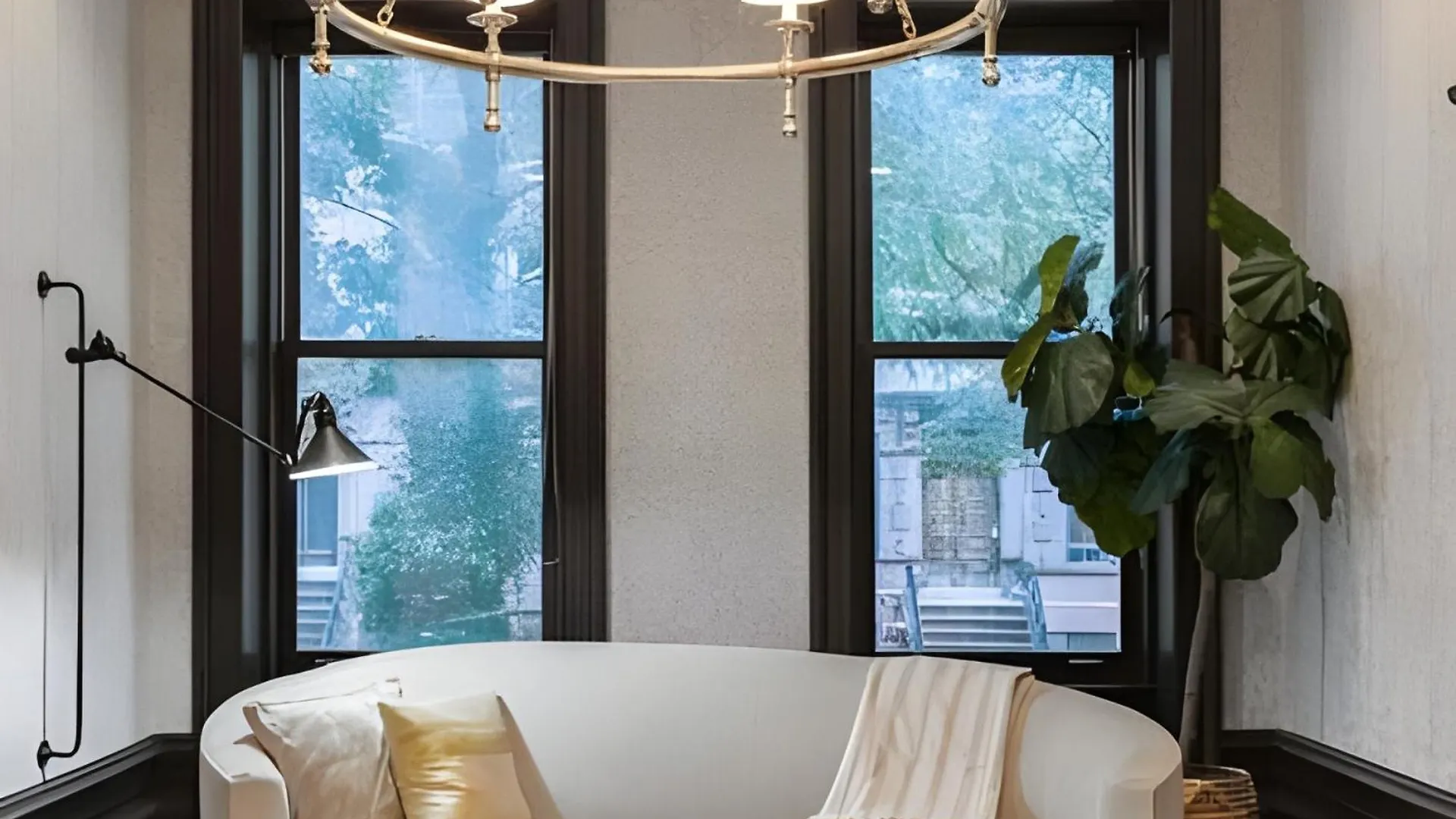 公寓 纽约5Br Townhouse Near Times Square Rooftop Patio公寓 美国